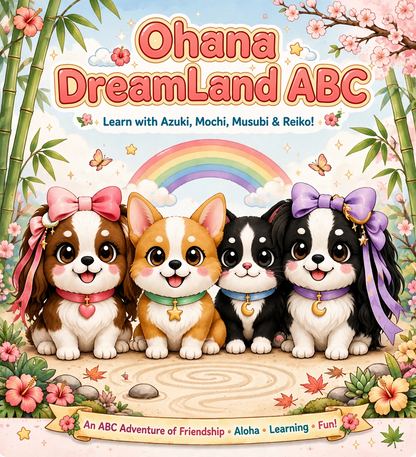 🌈✨Letter L — Love | DreamLand ABC Coloring & Tracing Page