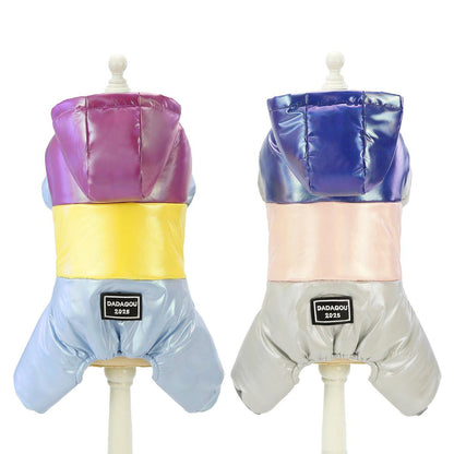 Winter Warmth Pet Fashion: Cozy Cotton Dog Clothes-1