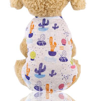 Pet Summer Thin Small Dog Clothing: The Perfect Blend Of Style And Comfort For Your Furry Friend-0